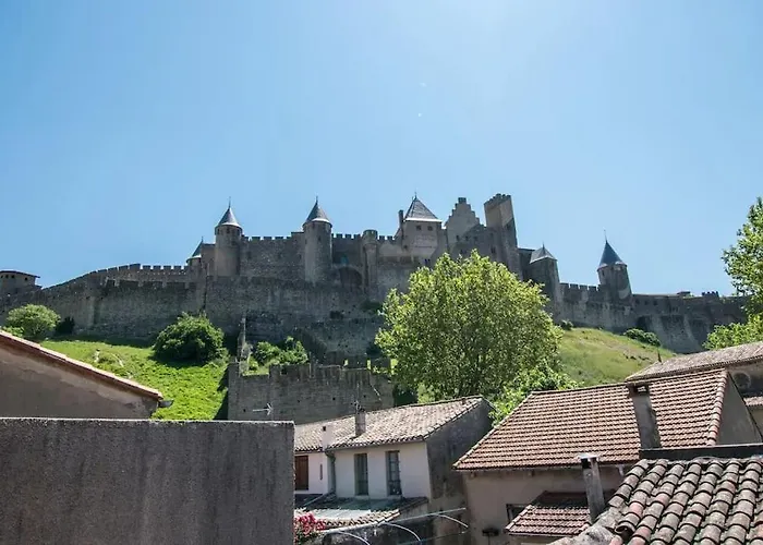 Le Saint Gimer - Vue Sur La Cite Medievale - Climatisation
