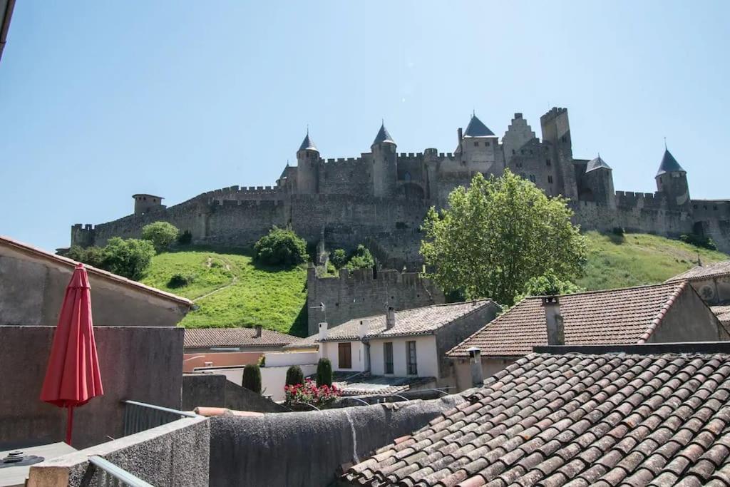 Le Saint Gimer - Vue Sur La Cite Medievale - Climatisation Apartment Carcassonne